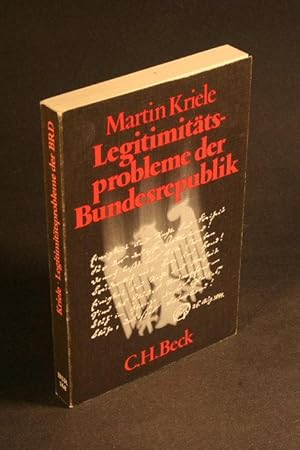 Seller image for Legitimittsprobleme der Bundesrepublik. for sale by Steven Wolfe Books