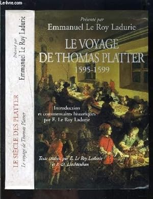 Seller image for LE VOYAGE DE THOMAS PLATTER 1595-1599 for sale by Le-Livre