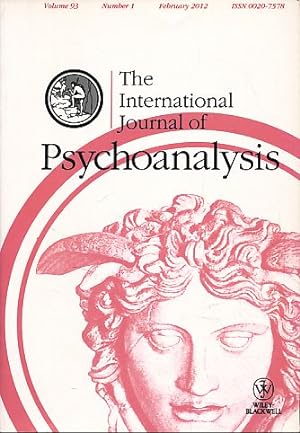 Imagen del vendedor de The International Journal of Psychoanalysis Vol. 93, 2012. Number 1. a la venta por Fundus-Online GbR Borkert Schwarz Zerfa