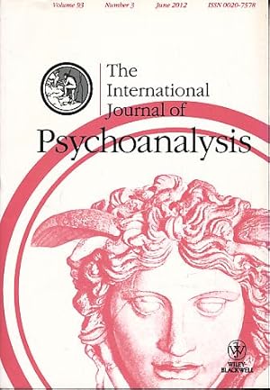 Imagen del vendedor de The International Journal of Psychoanalysis Vol. 93, 2012. Number 3. a la venta por Fundus-Online GbR Borkert Schwarz Zerfa