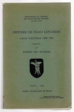 HISTOIRE DE NGAN LOU-CHAN (Ngan Lou-Chan Che Tsi)