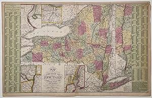 Map of the State of New York Compiled From the Latest Authorities. [COWPERTHWAIT]