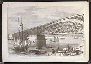 The Philadelphia and Baltimore Railroad Bridge Across the Susquehanna, Connecting Perryville with...