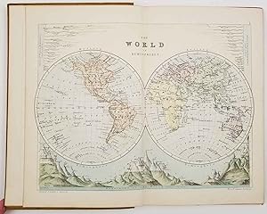 The World an Atlas. Containing Thirty Four Coloured Maps with a Complete Index.