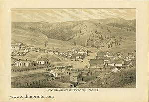 Montana - General View of Phillipsburg.