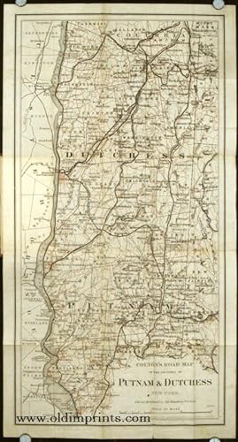 Colton's Road Map of Putnam and Dutchess Co's. New York. Map title: Colton's Road Map of the Coun...