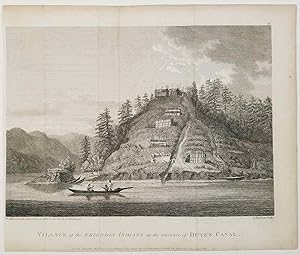 Village of the Friendly Indians at the entrance of Bute's Canal. TOGETHER WITH Friendly Cove, Noo...