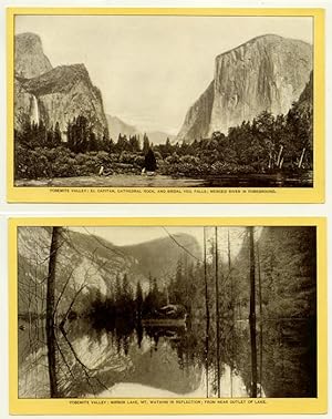 Yosemite Valley. Nine Views of Yosemite National Park.