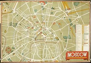 Moscow Pictorial Street Map.