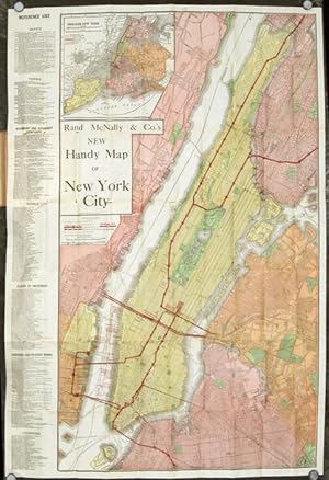 Rand McNally & Co.'s New Handy Map of New York City.