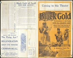 Seller image for Black Gold. A Super Feature with an all colored caste in Six Reels. for sale by old imprints ABAA/ILAB