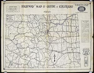 Highway Map and Guide of Colorado
