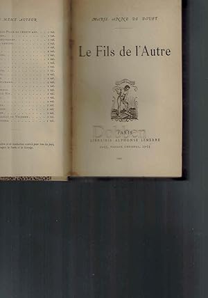 Le Fils de l`Autre.