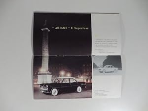 Automobili Aronde. Brochure pubblicitaria