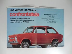 Fiat 850. Foglio pubblicitario