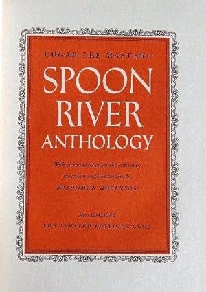 SPOON RIVER ANTHOLOGY