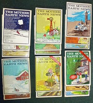 The Mother Earth News: Volumes 25 through 42 (Missing numbers 33 and 35)
