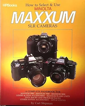 How to Select and Use Minolta Maxxum SLR Cameras