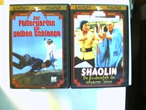 2 DVD's: Der Foltergarten der gelben Schlange / Shaolin - Die Bruderschaft der schwarzen Spinne;