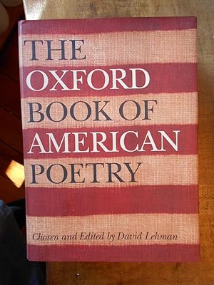 THE OXFORD BOOK OF AMERICAN POETRY