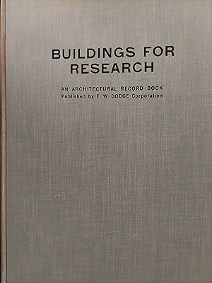 Seller image for Buildings for Research (An Architectural Record Book) for sale by The Book House, Inc.  - St. Louis