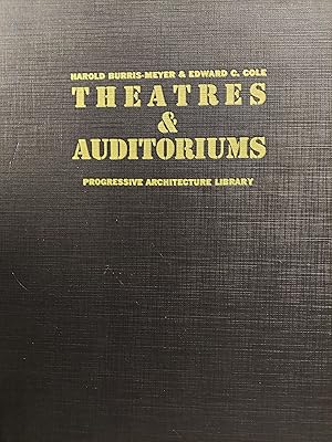 Immagine del venditore per Theatres and Auditoriums (Progressive Architecture Library) venduto da The Book House, Inc.  - St. Louis