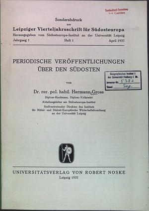 Seller image for Periodische Verffentlichungen ber den Sdosten; for sale by books4less (Versandantiquariat Petra Gros GmbH & Co. KG)