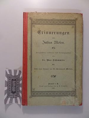 Seller image for Erinnerungen von Julius Mosen. for sale by Druckwaren Antiquariat