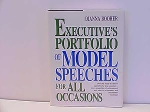 Seller image for Executive's Portfolio of Model Speeches for All Occasions for sale by Gene The Book Peddler
