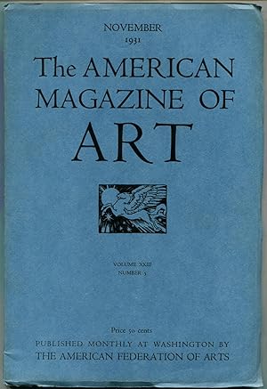 Bild des Verkufers fr The American Magazine of Art: Volume 23, Number 5 July 1931 zum Verkauf von Between the Covers-Rare Books, Inc. ABAA
