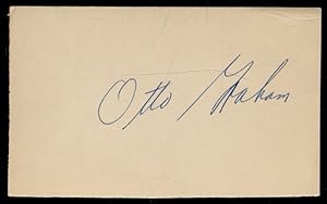 Bild des Verkufers fr Signed Card zum Verkauf von Between the Covers-Rare Books, Inc. ABAA