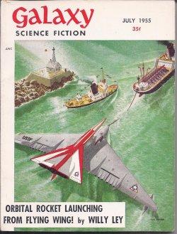 Image du vendeur pour GALAXY Science Fiction: July 1955 ("Preferred Risk") mis en vente par Books from the Crypt