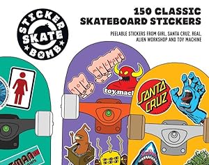 Imagen del vendedor de Stickerbomb Skate : 150 Classic Skateboard Stickers a la venta por GreatBookPrices