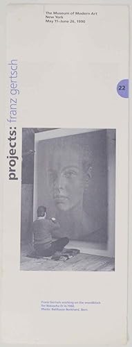 Seller image for Projects: Franz Gertsch for sale by Jeff Hirsch Books, ABAA