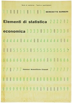 ELEMENTI DI STATISTICA ECONOMICA.: