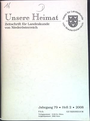 Bild des Verkufers fr Ein noch unbekanntes Altarfragment aus dem Jahre 1526 in den Sammlugen von Stift Melk; in: Jg. 79 Heft 2 Unsere Heimat, Zeitschrift fr Landeskunde von Niedersterreich; zum Verkauf von books4less (Versandantiquariat Petra Gros GmbH & Co. KG)