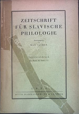 Image du vendeur pour Drei griechische Texte zum Codex Suprasliensis, Teil I; in: Zeitschrift fr Slavische Philologie Separatabdruck aus band XI Heft 1/2 mis en vente par books4less (Versandantiquariat Petra Gros GmbH & Co. KG)