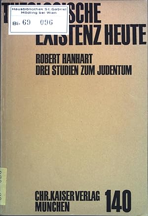 Immagine del venditore per Drei Studien zum Judentum; Theologische Existenz heute, neue Folge Nr. 140; venduto da books4less (Versandantiquariat Petra Gros GmbH & Co. KG)