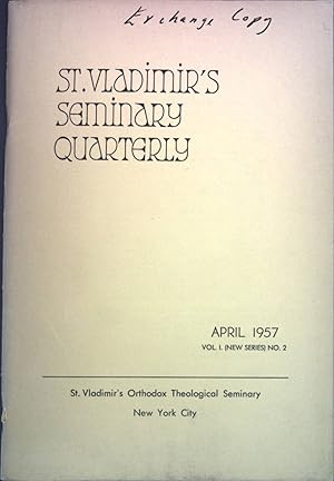 Seller image for The Church in Byzantium and in Democratic Countries; in: Vol. I. (New Series) No. 2; St. Vladimir's Seminary Quarterly for sale by books4less (Versandantiquariat Petra Gros GmbH & Co. KG)