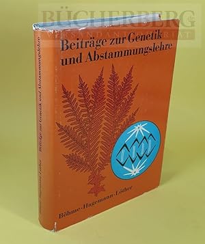 Imagen del vendedor de Beitrge zur Genetik und Abstammungslehre. a la venta por Bcherberg Antiquariat