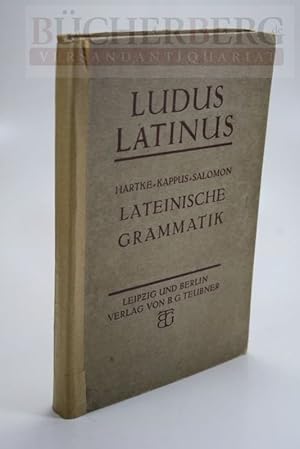 Bild des Verkufers fr Ludus Latinus Lateinische Grammatik zum Verkauf von Bcherberg Antiquariat