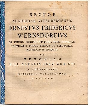 Immagine del venditore per Jesus Deus et xervator in Evangelio Joannis demonstratus. Universit�tsprogramm. venduto da Wissenschaftliches Antiquariat K�ln Dr. Sebastian Peters UG