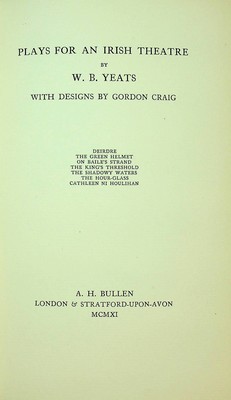 Seller image for Plays for an Irish Theaatre for sale by Kennys Bookshop and Art Galleries Ltd.