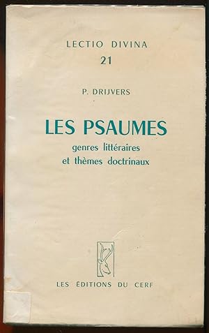 Imagen del vendedor de Les psaumes - Genres littraires et thmes doctrinaux a la venta por LibrairieLaLettre2