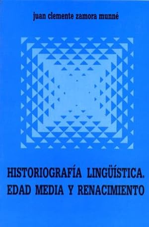 Seller image for Historiografa lingstica. Edad Media y Renacimiento. for sale by Hesperia Libros