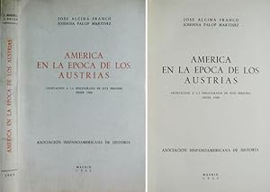 Seller image for Amrica en la poca de los Austrias. Aportacin a la bibliografa de este perodo desde 1900. for sale by Hesperia Libros
