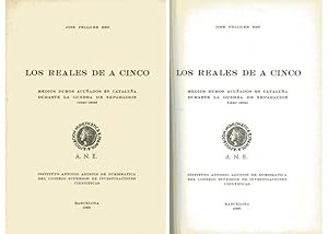 Imagen del vendedor de Los Reales de a Cinco. Medios duros acuados en Catalua durante la Guerra de Separacin (1640 -1659). a la venta por Hesperia Libros