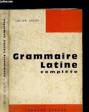 Bild des Verkufers fr GRAMMAIRE LATINE COMPLETE / COURS DE LANGUE LATINE 8e EDITION zum Verkauf von Le-Livre
