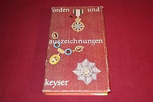 Imagen del vendedor de ORDEN UND AUSZEICHNUNGEN. In Geschichte und Gegenwart a la venta por INFINIBU KG