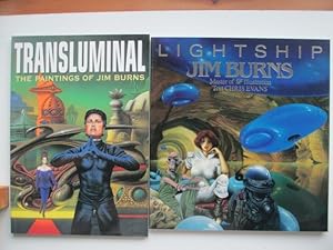 Image du vendeur pour Lightship and Transluminal: the paintings of Jim Burns (2 books) mis en vente par Aucott & Thomas